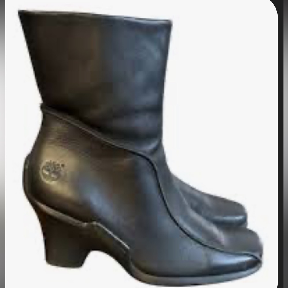 Timberland Black Leather Boots
